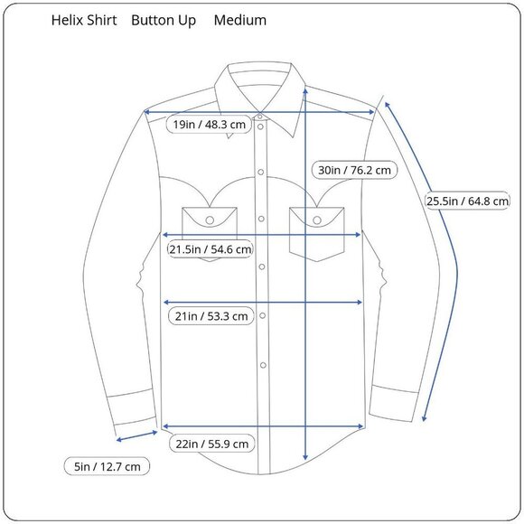 Helix Button Up Shirt Mens L Black White Checkered Plaid Western Roll Up Cuffs - Picture 3 of 12